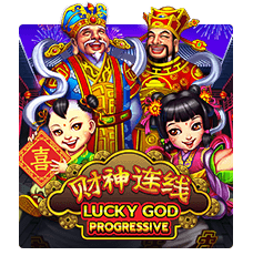 Lucky God Progressive slot online